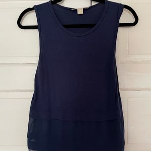 Michael Kors navy blue tank